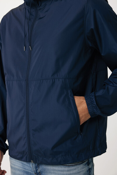 Veste légère en polyester recyclé IQONIQ Logan - Bleu Marine / M