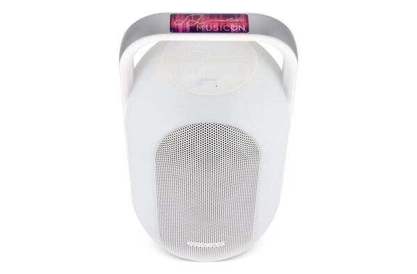 ML-625| Muse Enceinte Bluetooth à lumière ambiante pour intérieur/extérieur - Blanc