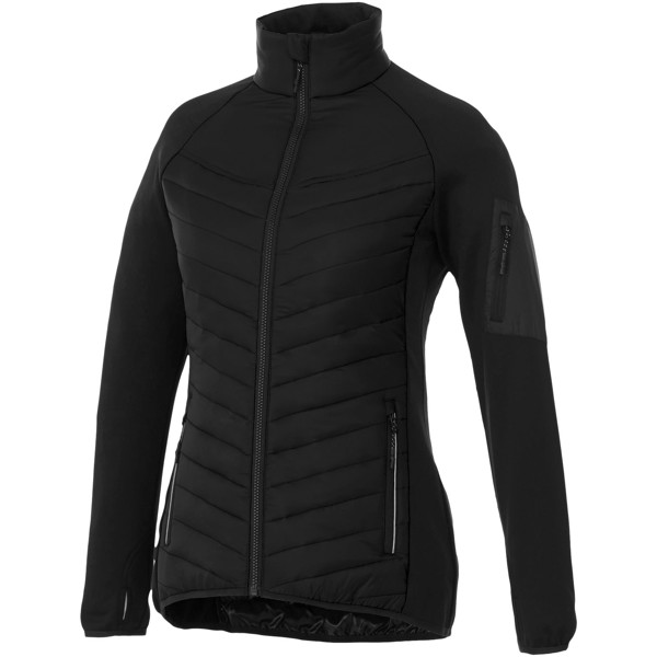 Banff women's hybrid insulated jacket - Solid Black / XL