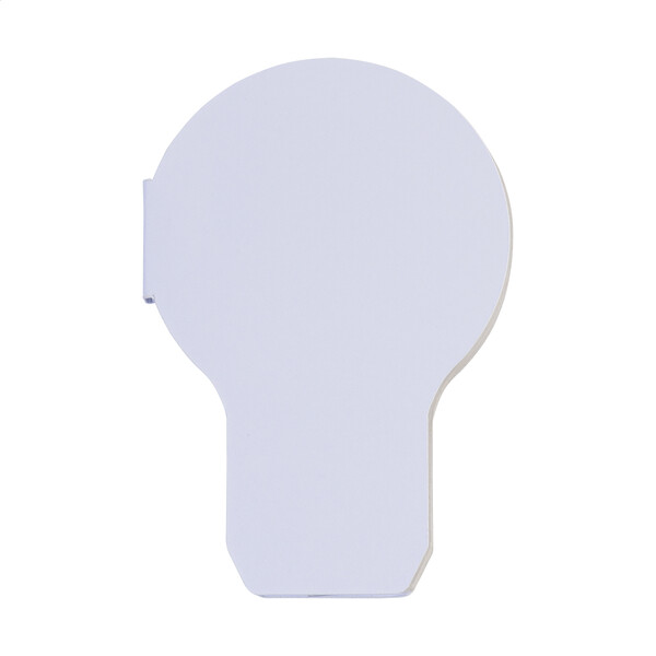 Samolepiaci blok na poznámky na zákazku CreaStick Bulb