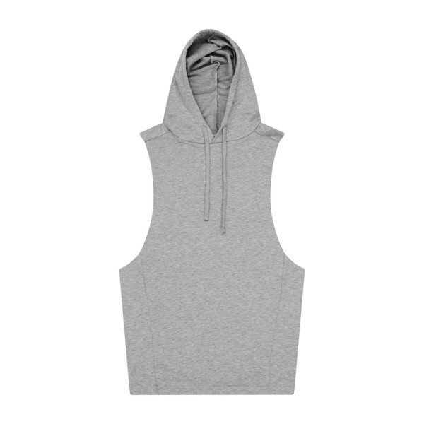 Urban Sleeveess Muscle Hoodie - Sports Grey / S