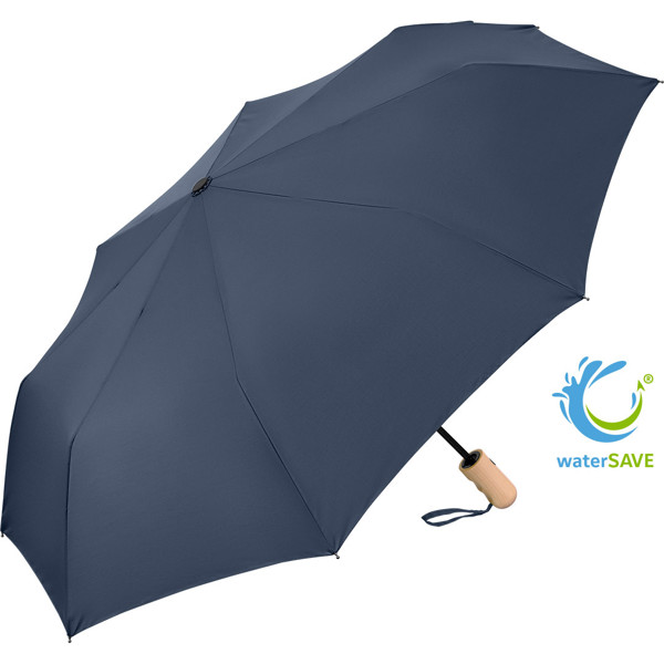 AC-Taschenschirm ÖkoBrella - Marine Ws