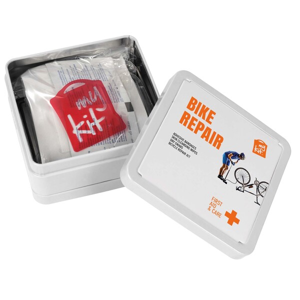 Súprava na opravu bicyklov MyKit - Biela