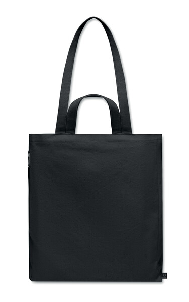 Bolsa de algodón reciclado Gave Colour - Negro