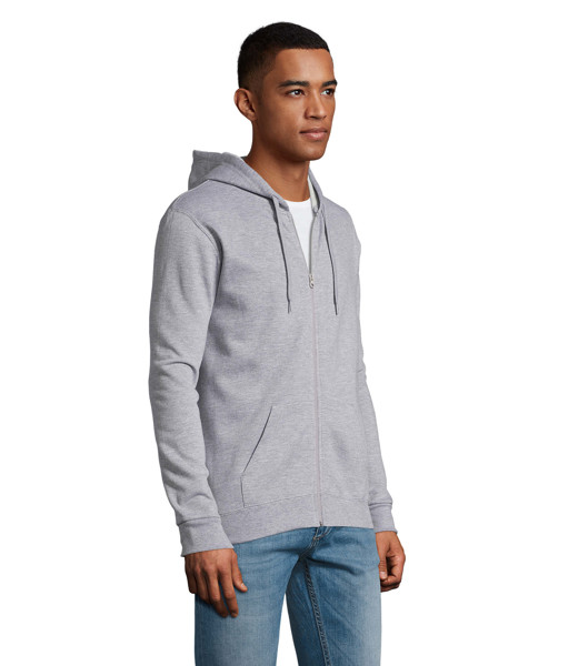 STONE UNI HOODIE 260g - Grey Melange 2XS