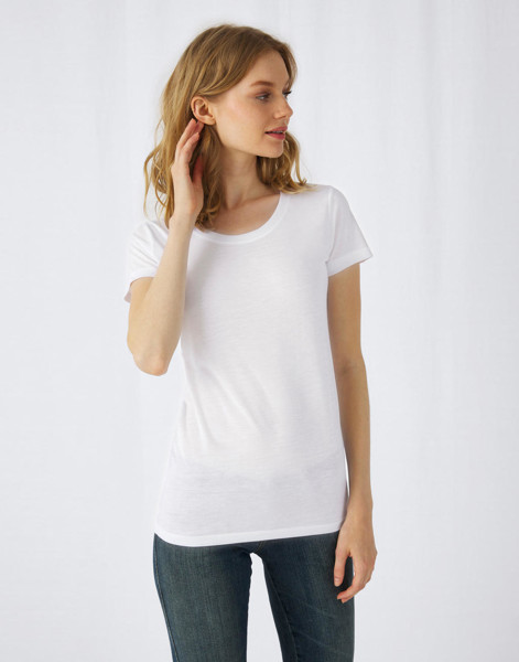 Sublimation / Women T-Shirt - White / M