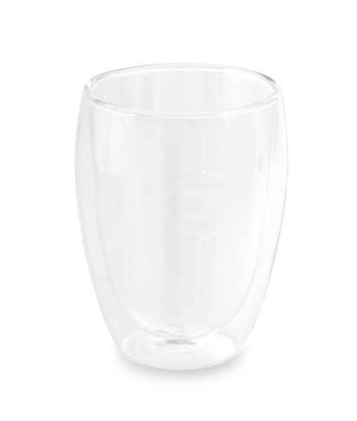 PS - MACHIATO. Set of 2 isothermal glass cups