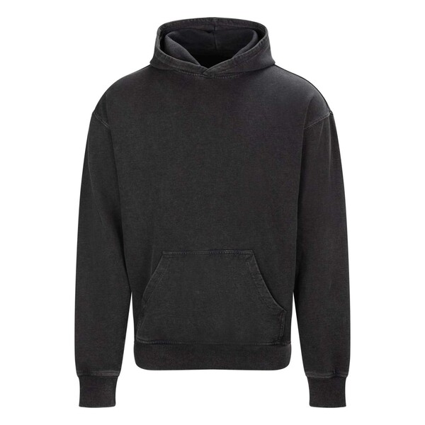 Vintage Washed Hoodie - Washed Black / XS