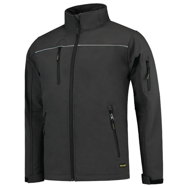 Softshellová bunda unisex Tricorp Luxury Softshell - Tmavě Šedá / XL