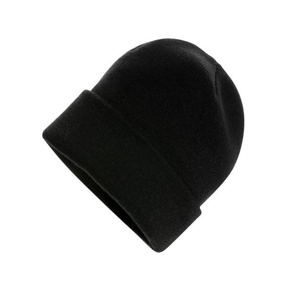 Beanie čepice Impact z Polylana® AWARE™ - Černá