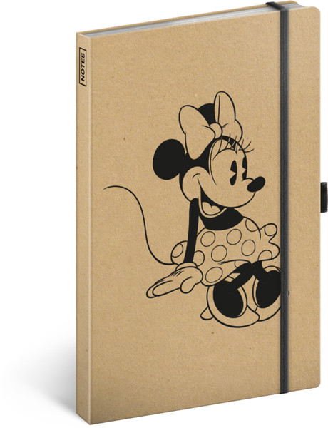 Notique Notes Minnie Craft Linkovaný, 13 x 21 cm