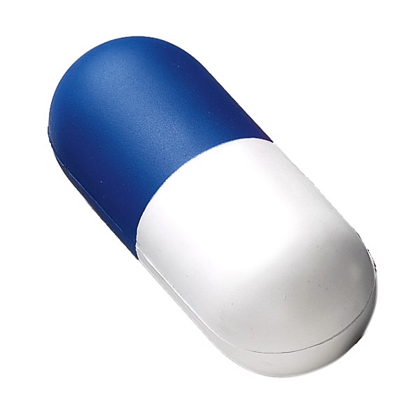 Handtrainer "Kapsel" - Blau/Weiß