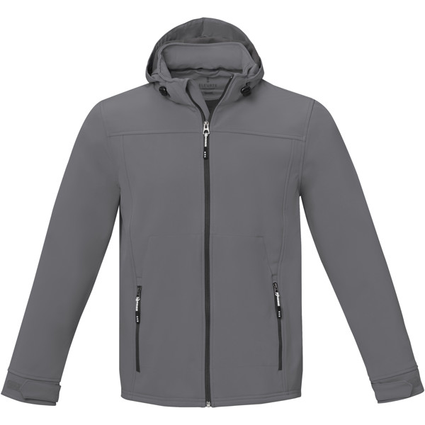 Giacca softshell Langley da uomo - Grigio acciao / 2XL