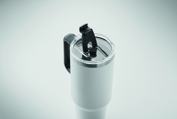 Kozarec Suma iz recikliranega nerjavečega jekla, 1200 ml - Bela