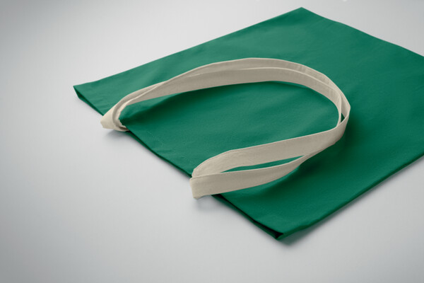 Shopper in cotone Zevra Colour - Verde Scuro