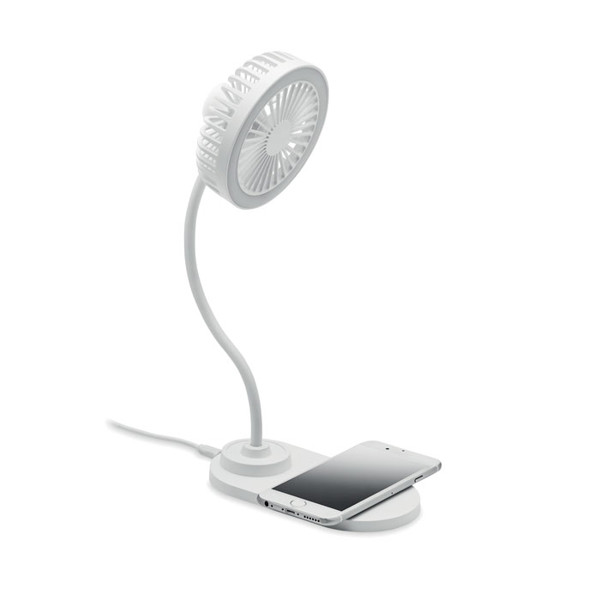 MB - Desktop charger fan with light Viento