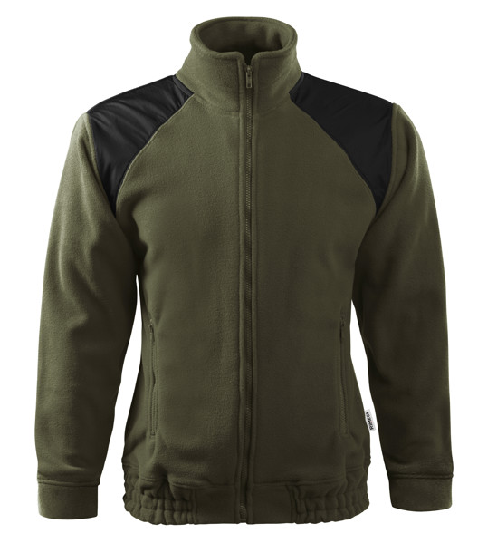 Fleece Unisex Rimeck® Jacket Hi-Q - Military / XL