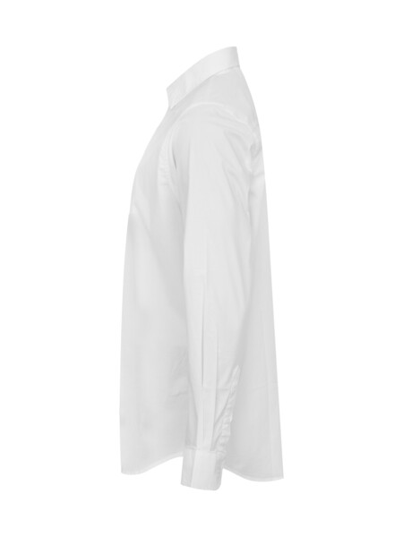 Cottover Gots Poplin comfort shirt white 46