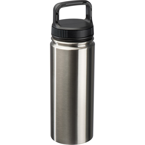 Vacuum stainless steel drinking bottle MASSIMILIANO - Silvergrey
