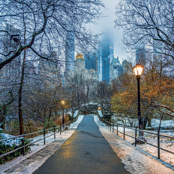 Notique Poznámkový Kalendář New York 2027, 30 x 30 cm - Východní