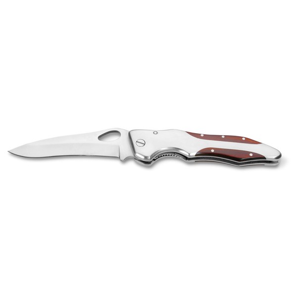 PS - LAWRENCE. Pocket knife in stainless steel and wood