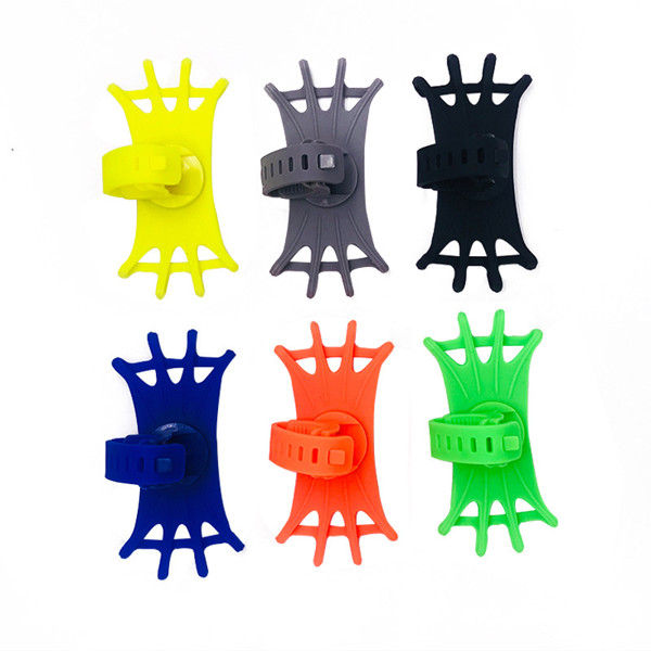 Universal bicycle phone holder - YELLOW