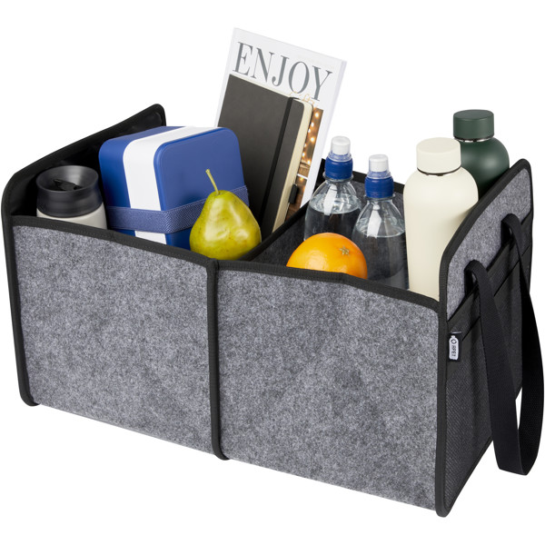 Rangement pliable pour voiture Felta en feutre recyclé certifié GRS