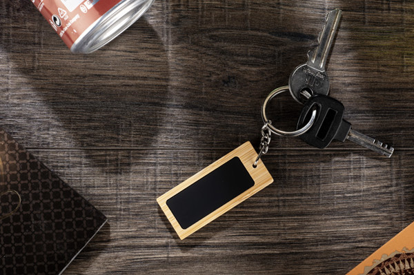 Bamboo keychain ERO