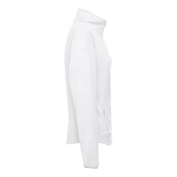 THC HELSINKI WOMEN WH. Veste polaire femme, avec fermeture zippée - Blanc / XL