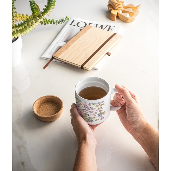 RORY SUB. Mug en céramique 390mL avec revêtement pour sublimation