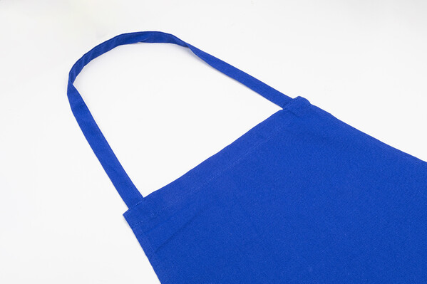Tablier En Coton Recyclé Commis - Bleu