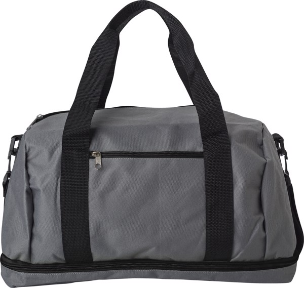 Sac de sport en polyester Lemar - Black