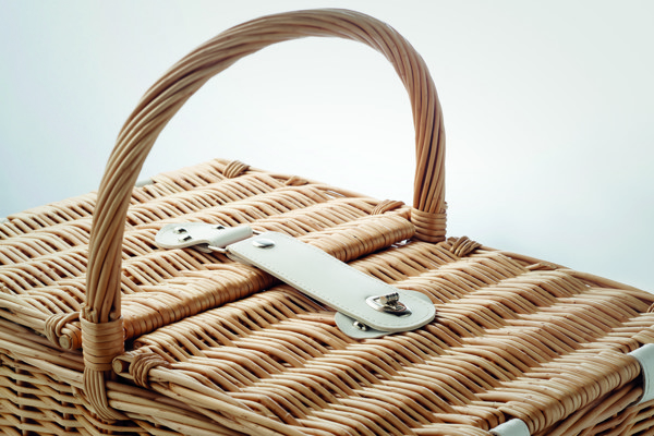 Wicker picnic basket 4 people Mimbre Plus