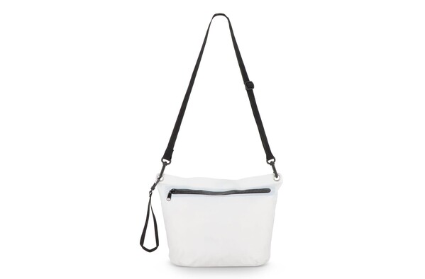 Water-Resistant Ripstop Shoulder Bag 33 x 23 x 13 cm - White