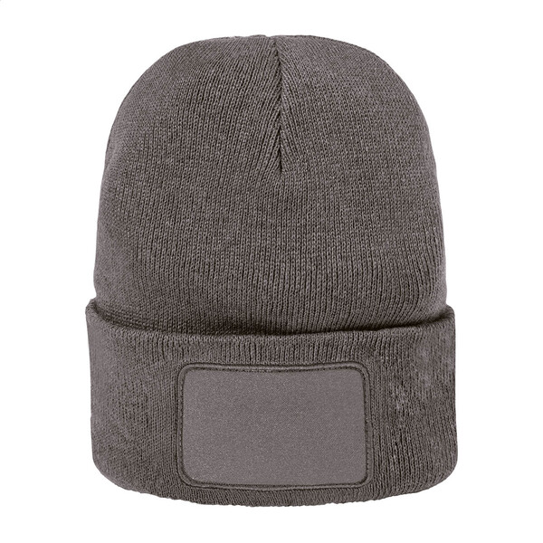 Rpet Winter Hat Patchie - Dark Grey