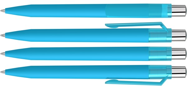 ON TOP K transparent SI GUM - cyan