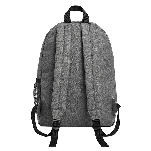 300D Melange Polyester Backpack - Grey