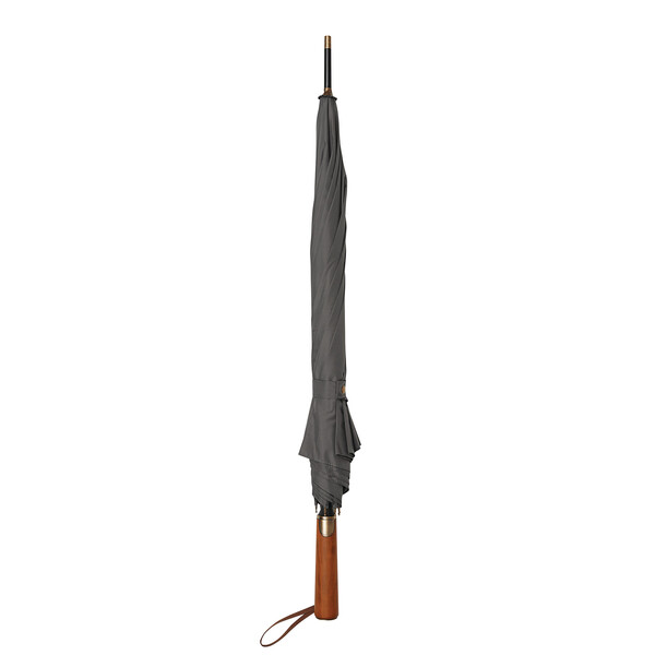 Automatic Stick Umbrella Polka - Grey
