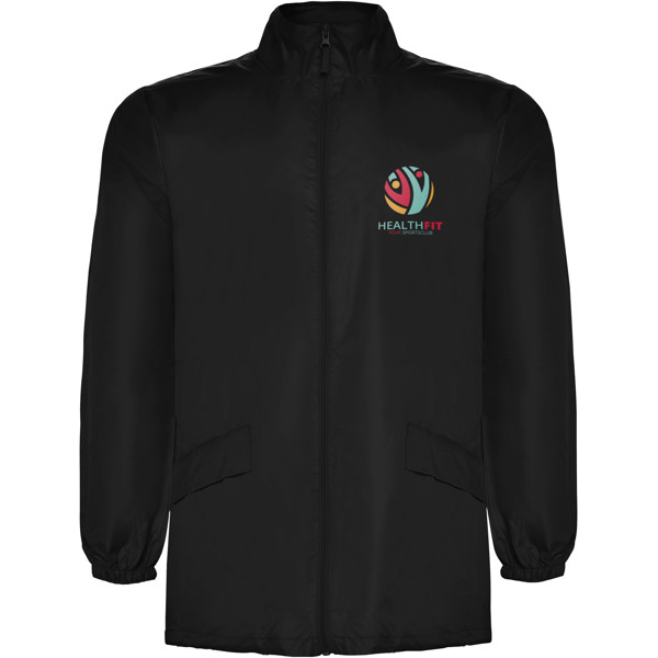 Escocia Leichte Regenjacke Unisex - schwarz / XL