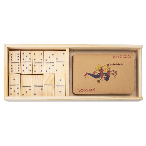 SET ECO DOMINO + CARDS “RECREO”