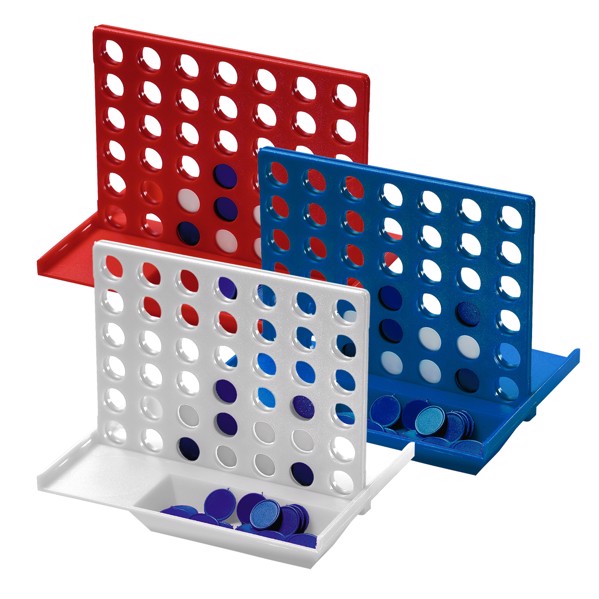 Connect Game "4 Wins" - White