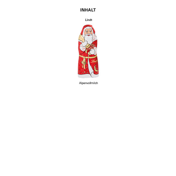 Lindt Santa Claus 10g in promotional box