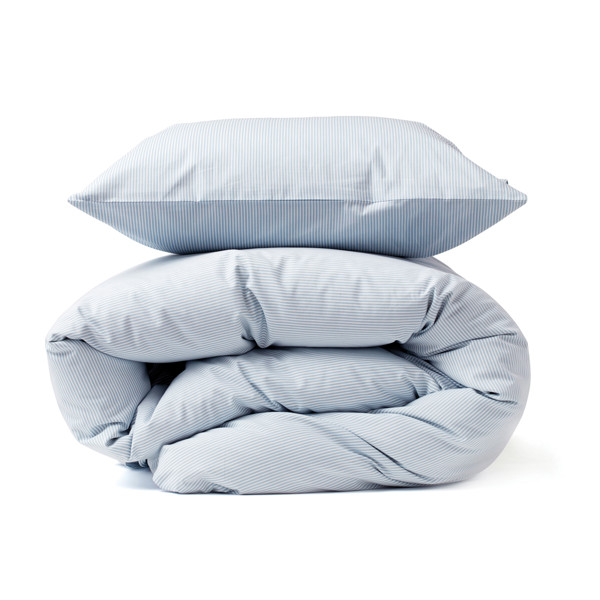 VINGA Linge de lit en coton, set de 4 pièces,  Montgomery - Bleu