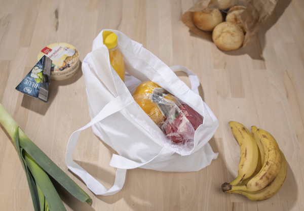 Cotton bag GRAIN 140g - white