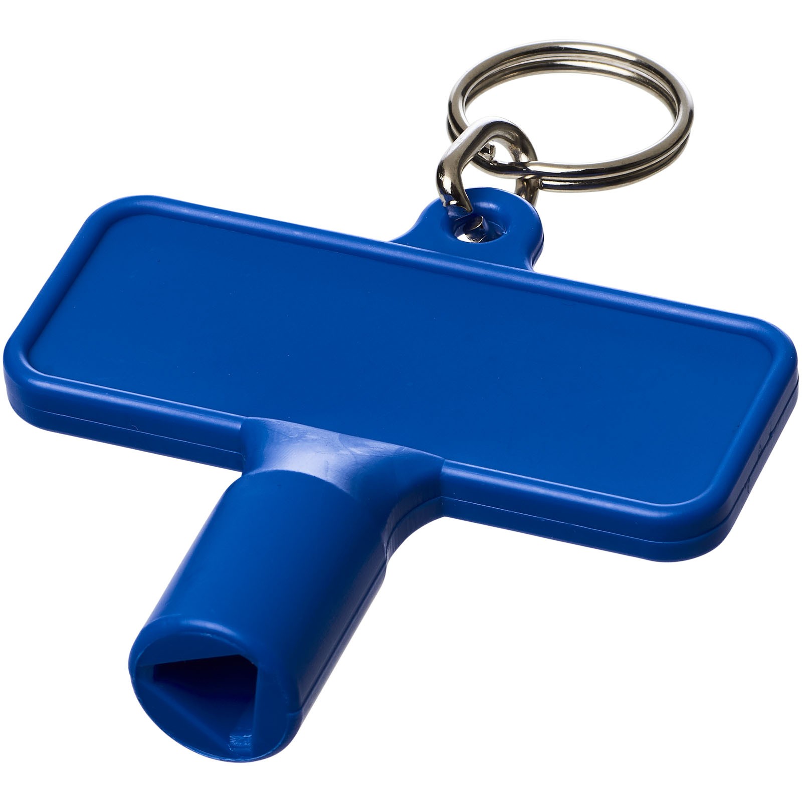 Maximilian obdélníkový montážní klíč s klíčenkou - Modrá