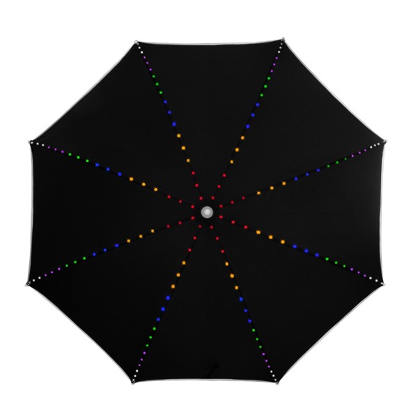 FALCONE - Parapluie LED - Automatique - Impermable au vent -  104 cm - Noir