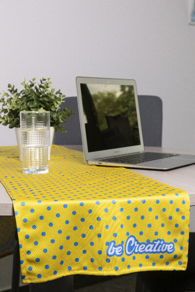 Chemin de table personnalisable en RPET PrinTable L