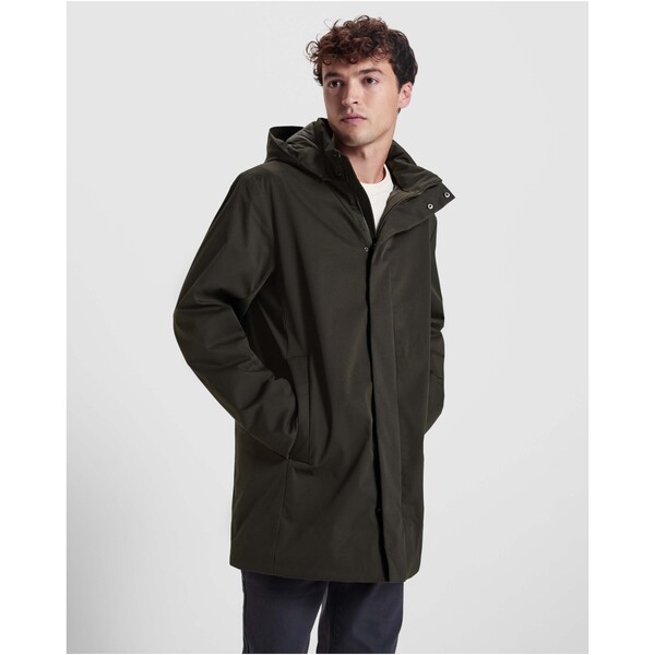 Dome padded unisex parka jacket - Black / L