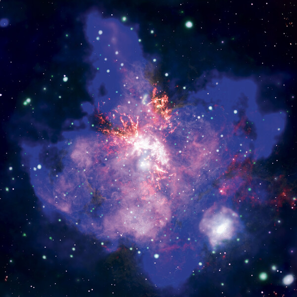 Notique Poznámkový Kalendář Nasa 2027, 30 x 30 cm - Východní