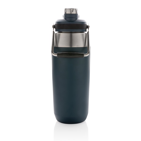 Vacuum stainless steel dual function lid bottle 1L - Navy